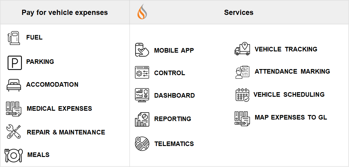 What we offer